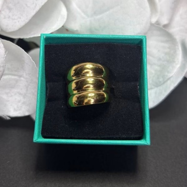 anillo jazmín dorado