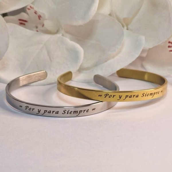 pulsera por y para siempre