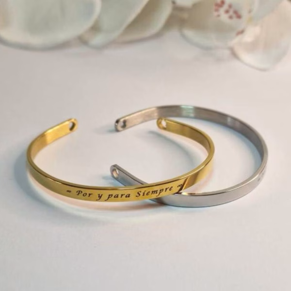 pulsera por y para siempre