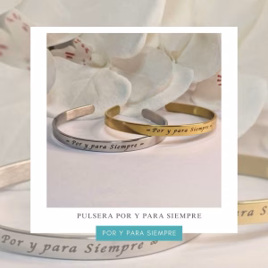 pulsera por y para siempre