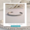 pulsera por y para siempre