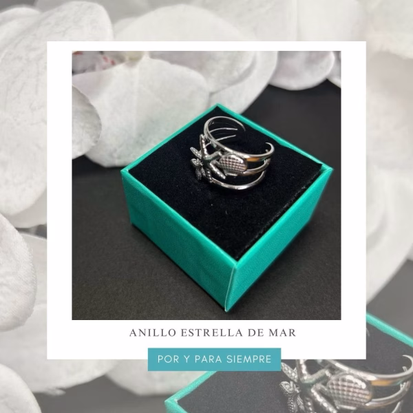 anillo estrella de mar