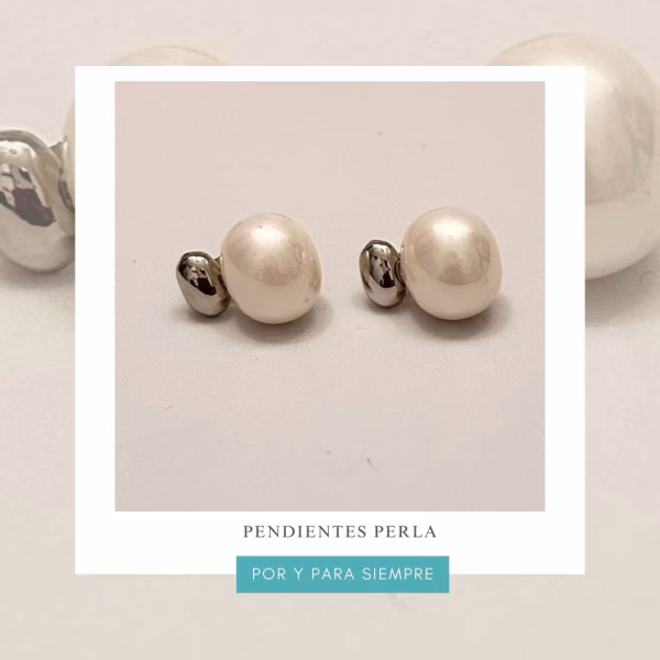 pendientes perla
