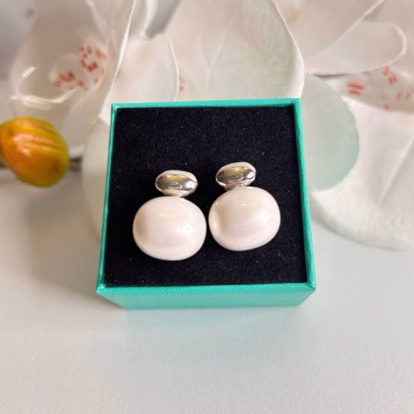 pendientes perla