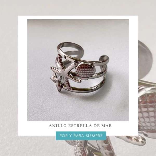 anillo estrella de mar