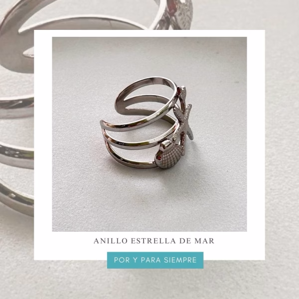 anillo estrella de mar