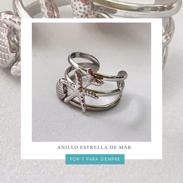 anillo estrella de mar