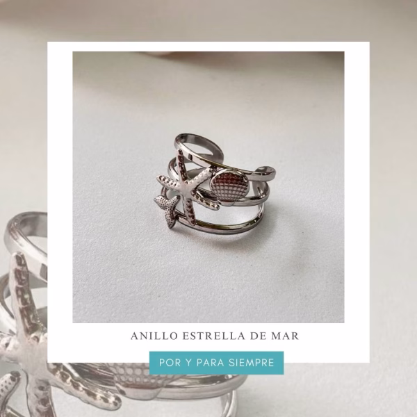 anillo estrella de mar