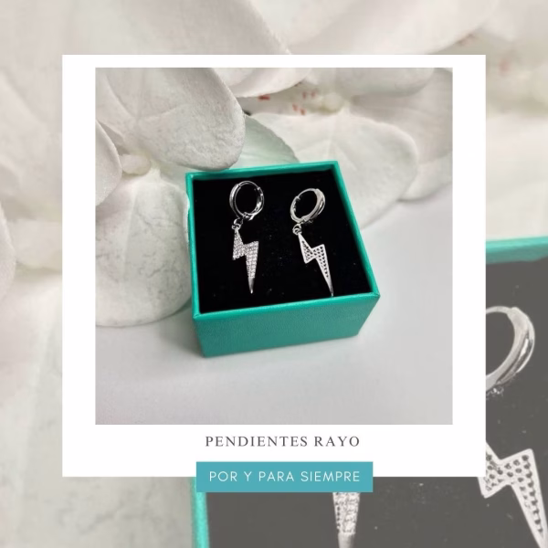 pendientes rayo