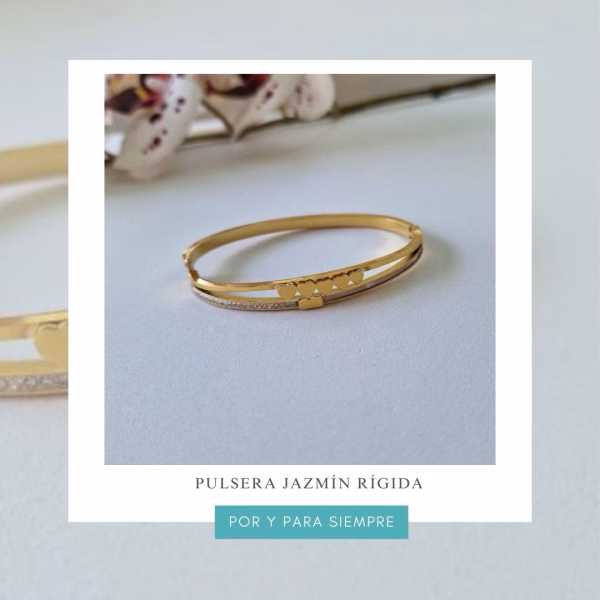 Pulsera Jazmín rígida
