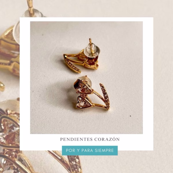 Pendientes corazón