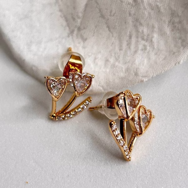 Pendientes corazón